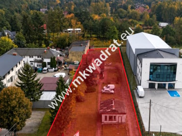 Działka przy lesie