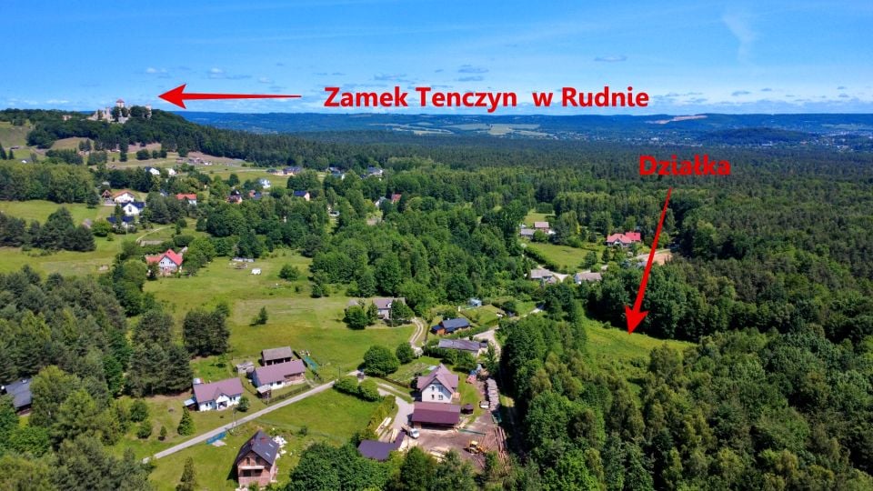 Działka budowlana Rudno