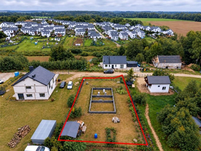 Działka budowlana Miszewko