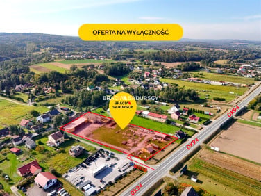 Działka inwestycyjna Jasień