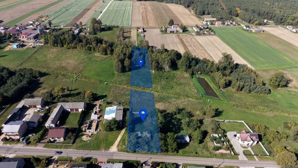 Działka budowlana Rębielice Królewskie