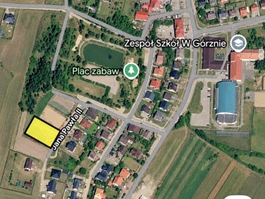 Działka budowlana Górzno