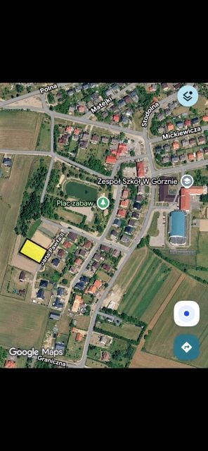 Działka budowlana Górzno