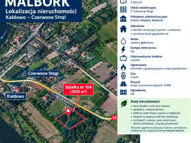 Działka rekreacyjna Malbork