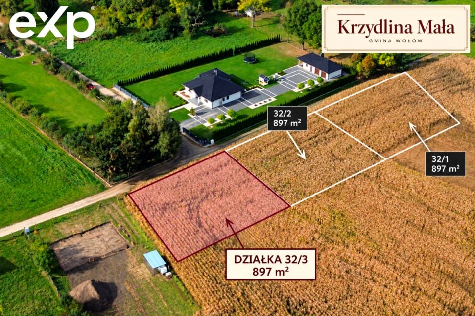 Działka budowlana Krzydlina Mała