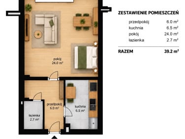 Mieszkanie Myślenice