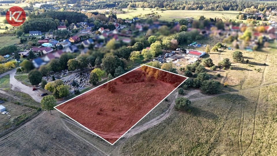 Działka inwestycyjna Stobno