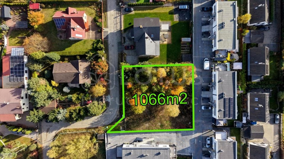 Sprzedam działkę Zielona Góra - 1 066 m²