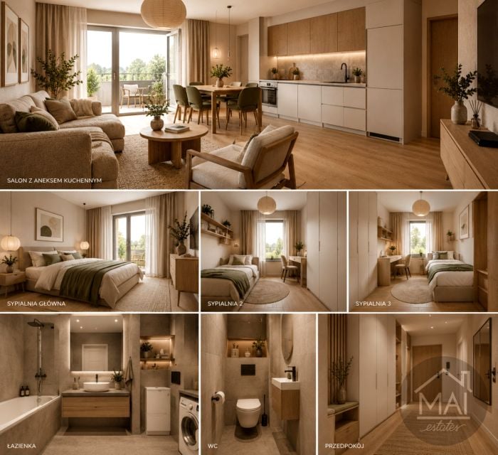 Sprzedam Mieszkanie Kraków - 62,81 m²