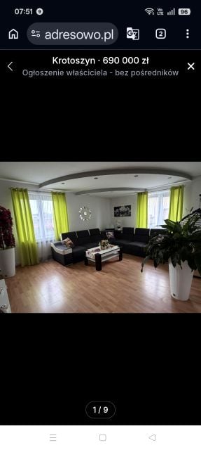 Mieszkanie na sprzedaż, 4 pokoje, 98 m², Krotoszyn