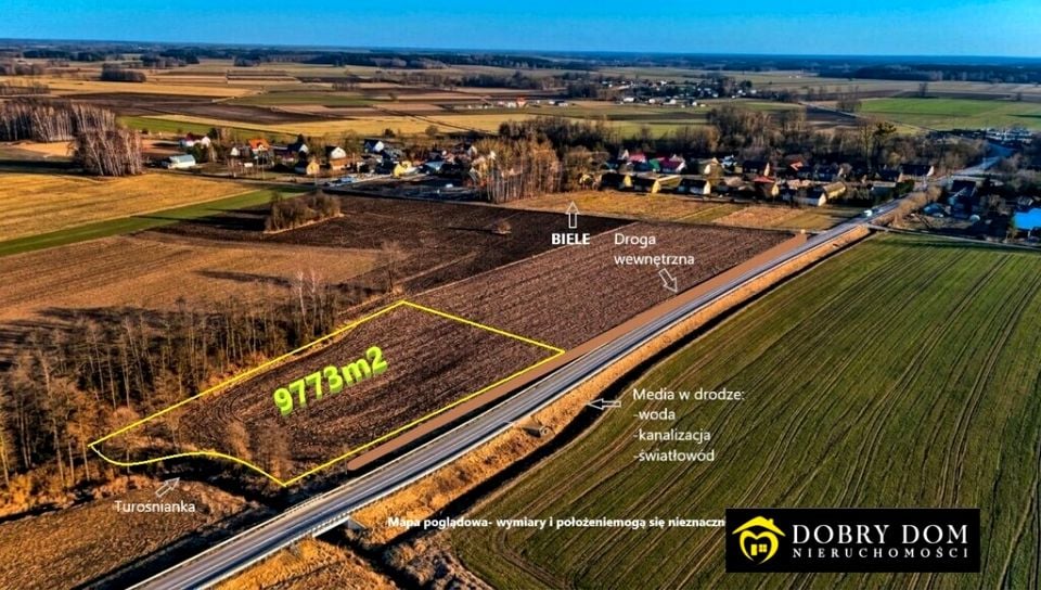 Działka inwestycyjna Biele