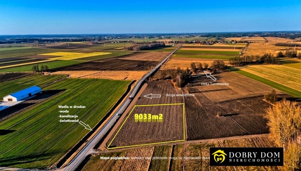 Działka inwestycyjna Biele