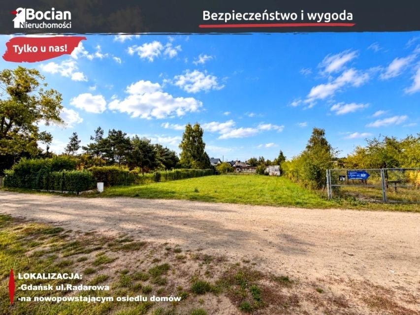 Sprzedam działkę Gdańsk - 715 m²