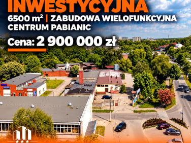 Działka inwestycyjna Pabianice