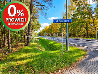 Zalesiona działka Chotomów