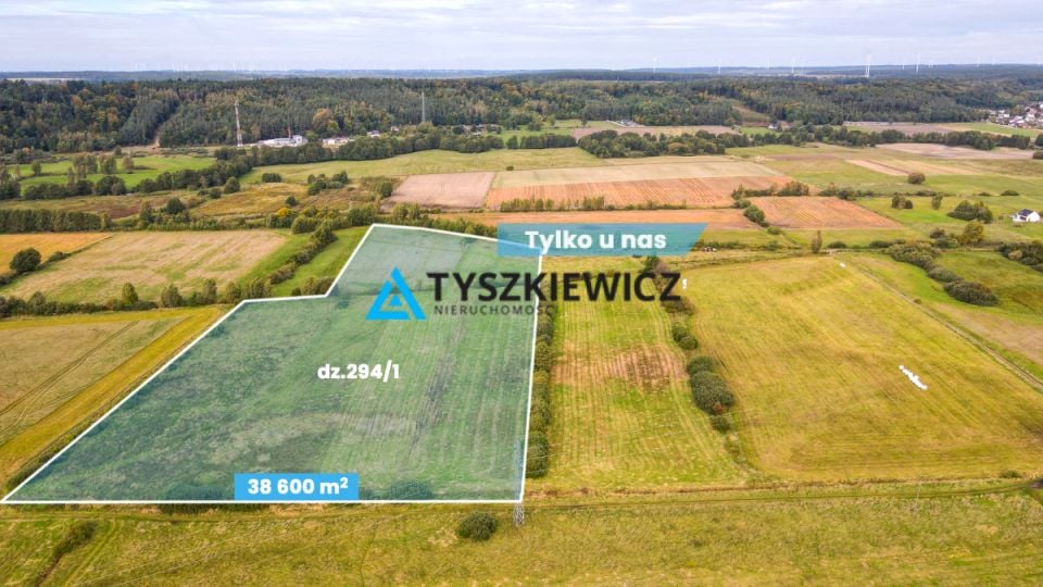 Działka usługowa Łęczyce