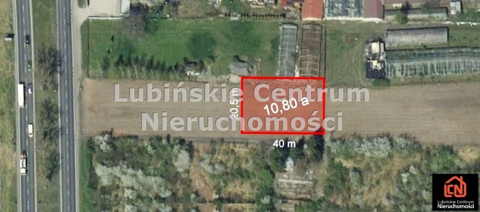 Sprzedam działkę Lubin - 1 080 m²