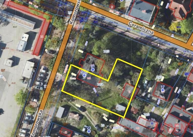 Sprzedam działkę Pruszków - 886 m²