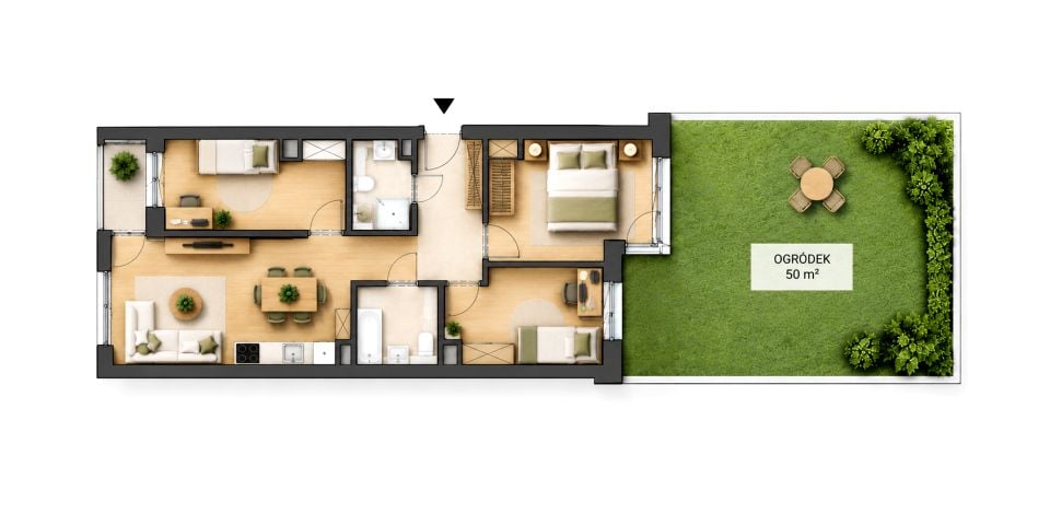 Sprzedam Mieszkanie Wrocław - 77,01 m²