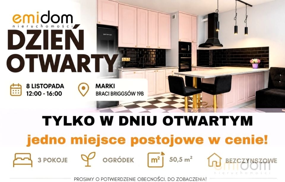 Sprzedam Mieszkanie Marki - 50,50 m²
