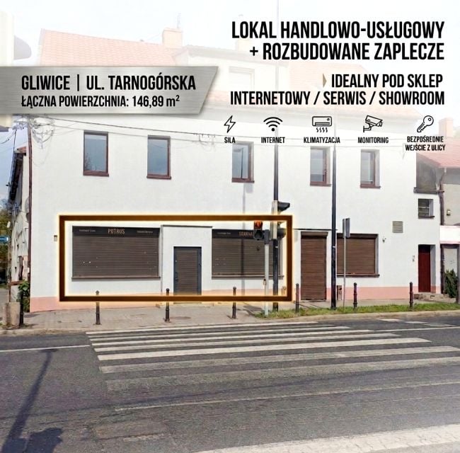 Sprzedam Lokal użytkowy Gliwice - 147 m²
