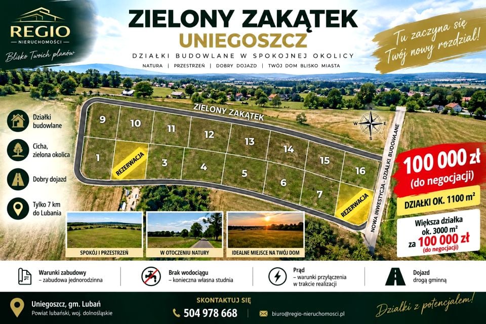 Działka Uniegoszcz