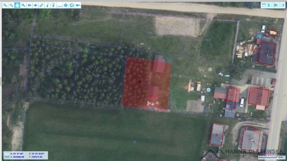 Działka budowlana Szafarnia