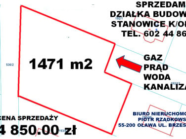 Działka budowlana Oława