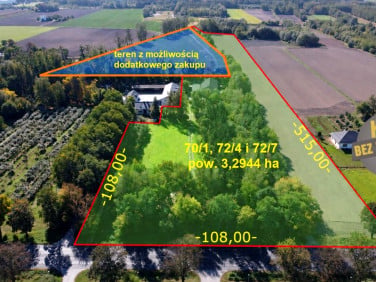 Działka usługowa Topołowa
