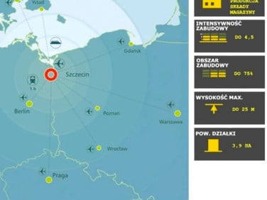 Działka inwestycyjna Szczecin