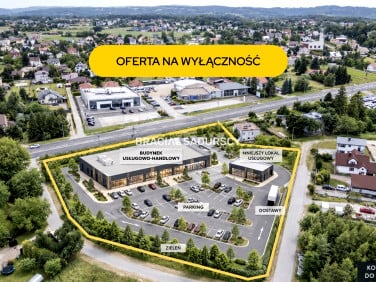 Działka usługowa sprzedam