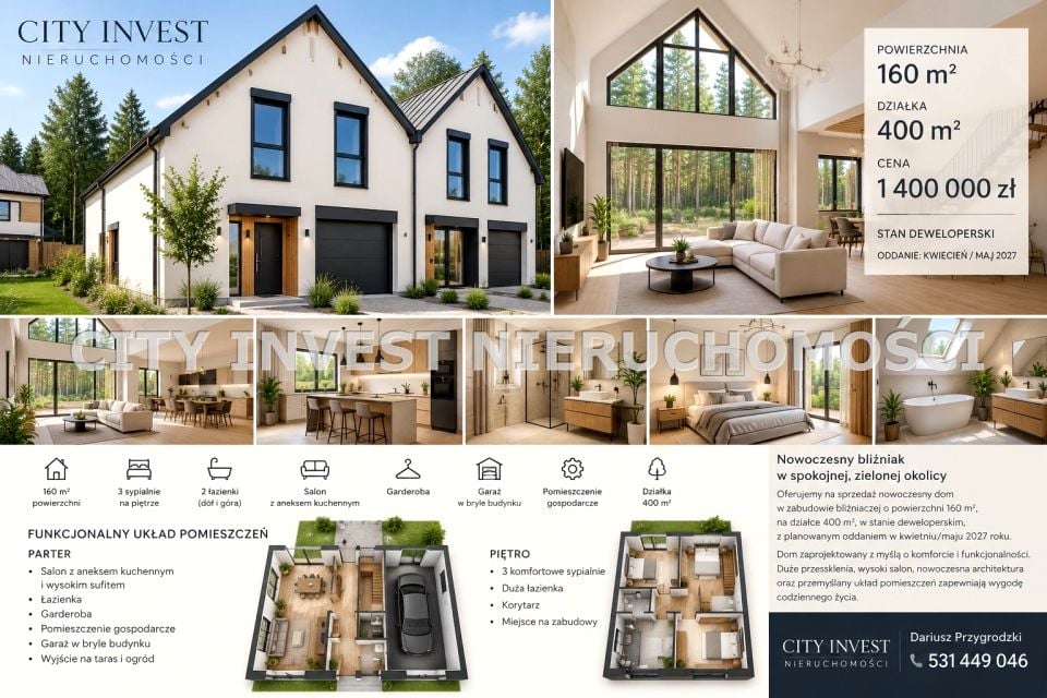 Sprzedam Dom Zielona Góra - 160 m²