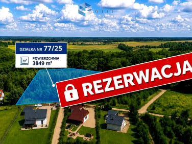 Działka budowlana Durąg