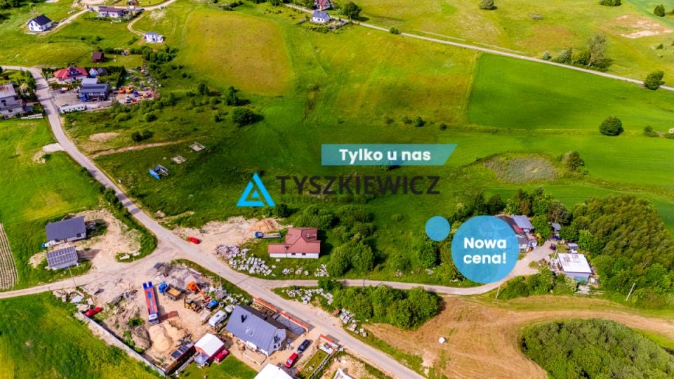 Działka przy lesie