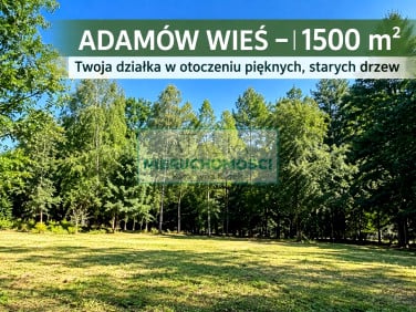Działka budowlana Adamów-Wieś