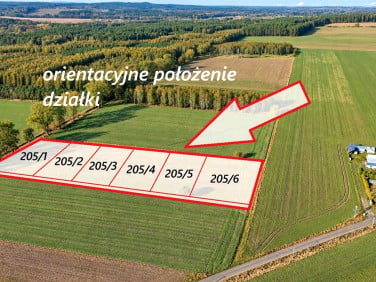 Działka budowlana Krosino