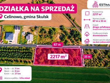Działka budowlana Celinowo