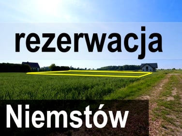 Pusta działka Niemstów