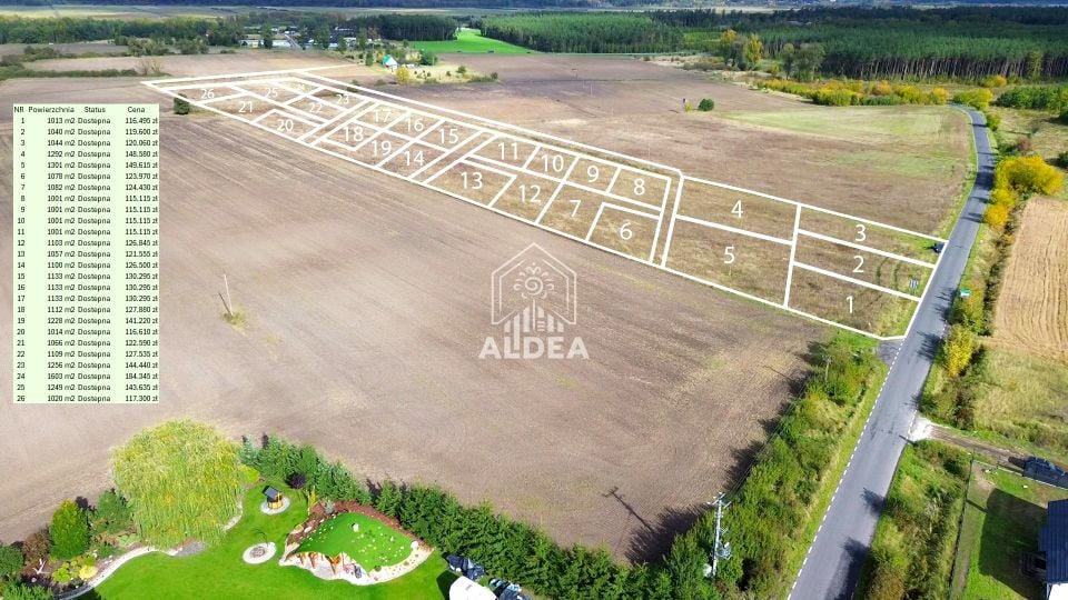 Działka budowlana Gorzeń