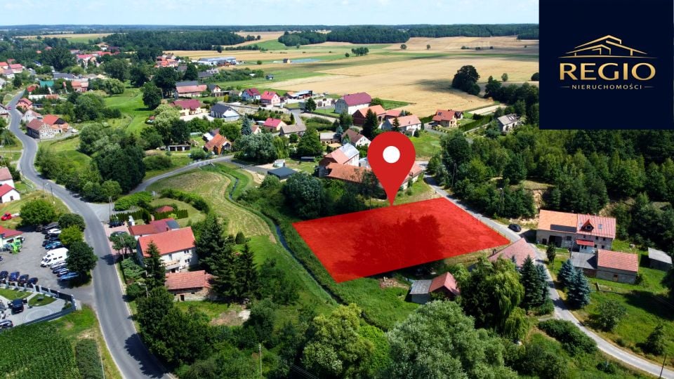 Ogrodzona działka sprzedam