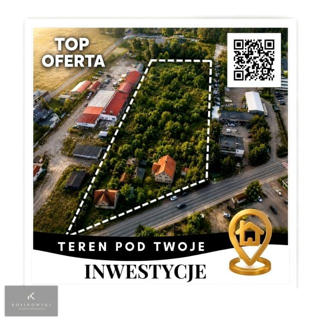 Działka usługowa Namysłów