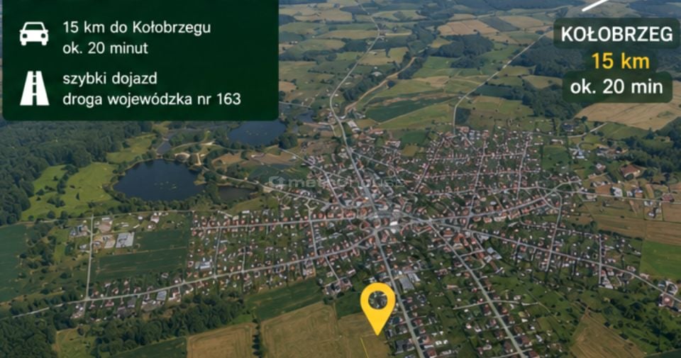 Działka budowlana Gościno