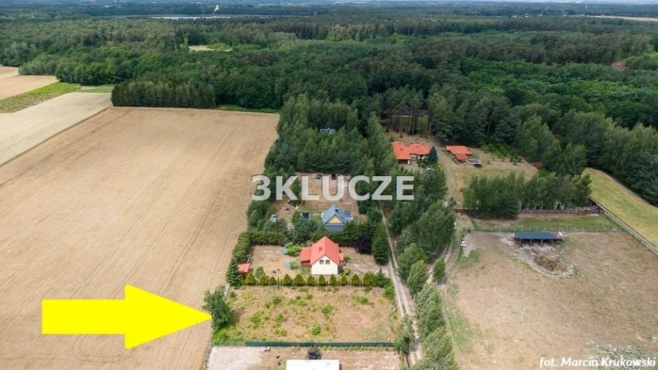 Zabudowana działka Uciekajka
