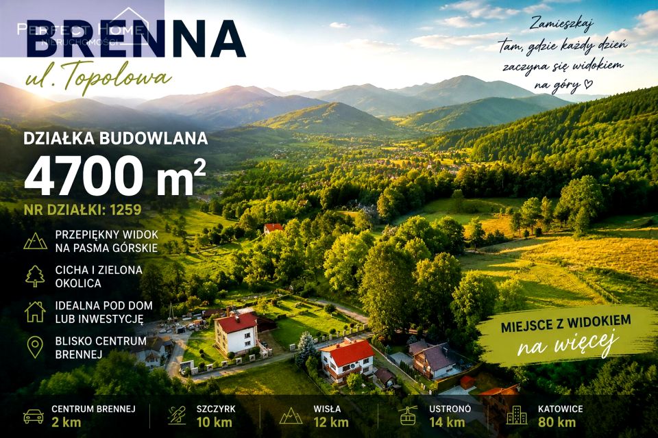 Działka inna Brenna