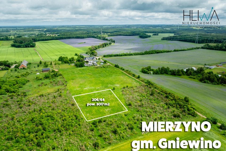 Działka budowlano-rolna Mierzyno