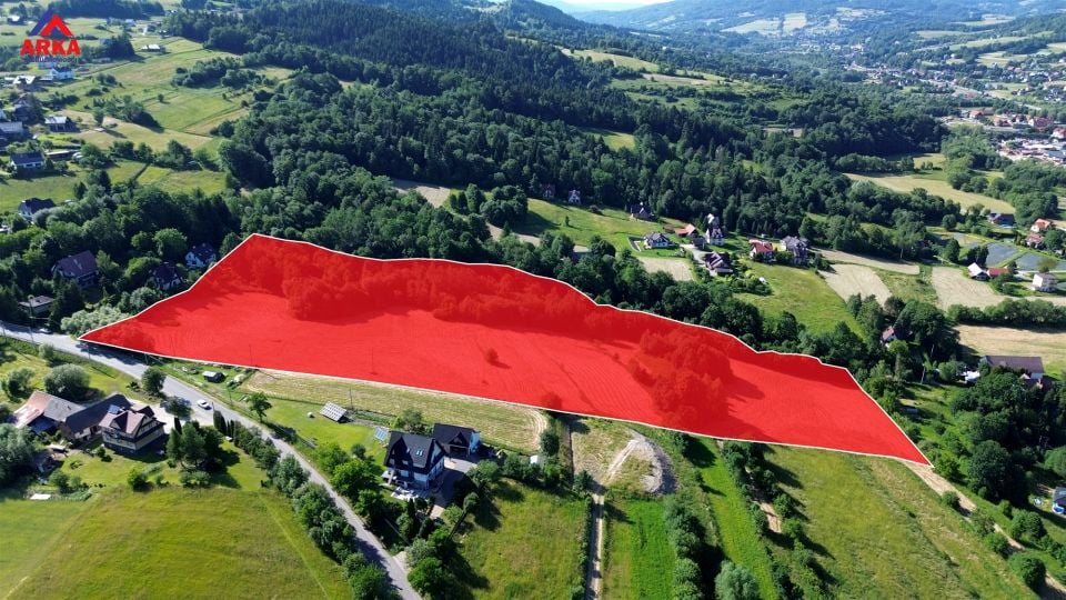 Działka budowlana Mszana Dolna