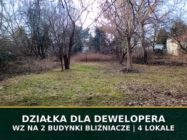 Zabudowana działka Warszawa