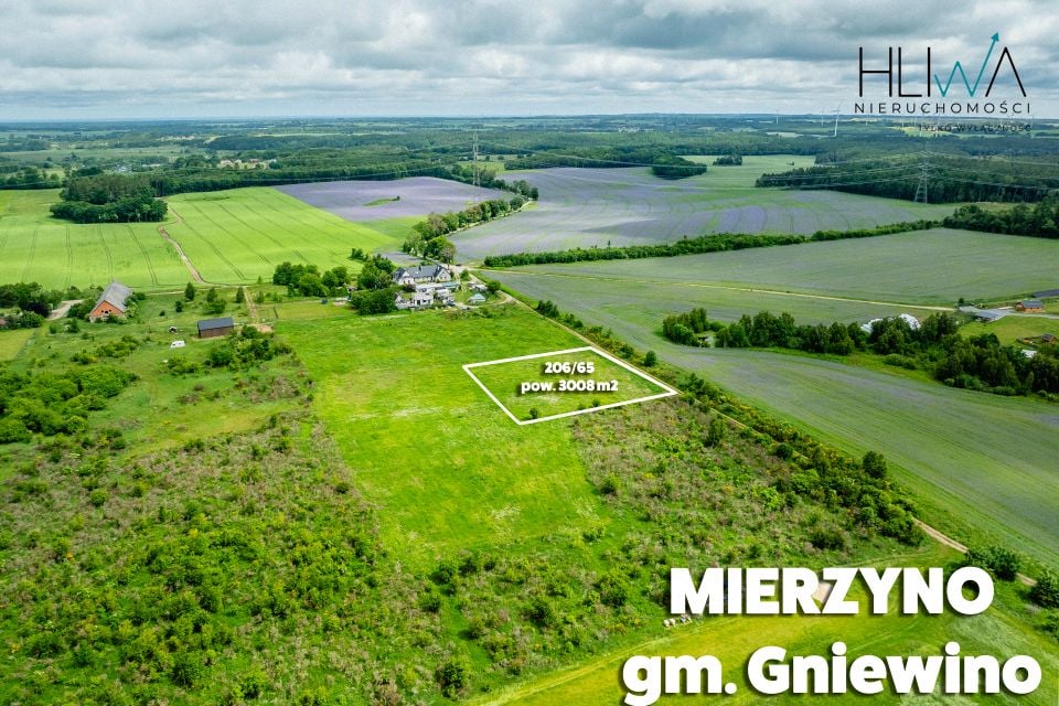 Działka budowlano-rolna Mierzyno