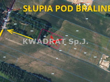 Pusta działka Słupia pod Bralinem