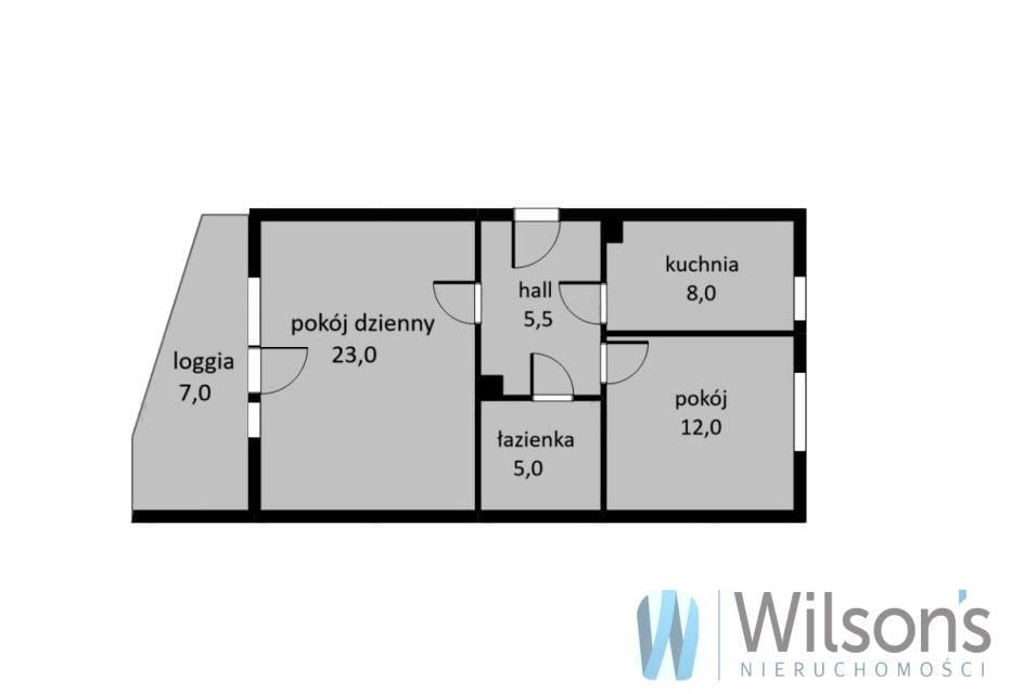 Mieszkanie, ul. Skorupki - Widok 5
